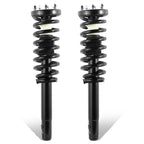 Set of 2 Front Black Struts with Coil Spring Assembly for Acura TL TSX Honda Accord (2003–2008)