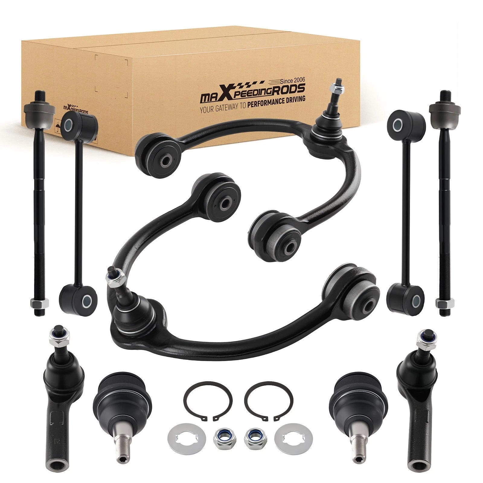 Front Control Arm with Ball Joint Tie Rods for Jeep Commander Grand Cherokee (2005–2010)