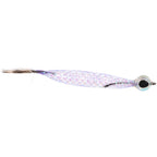 Fly Fishing Lure with Flash Body Tube, Natural Feather Tail, 3D Eyes