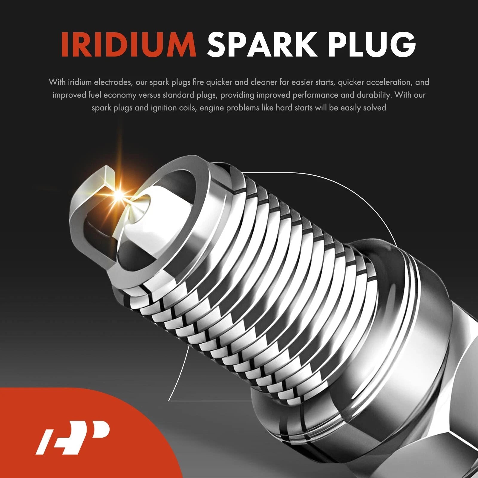Ignition Coil & 4x Iridium Platinum Spark Plugs for Chevy Optra