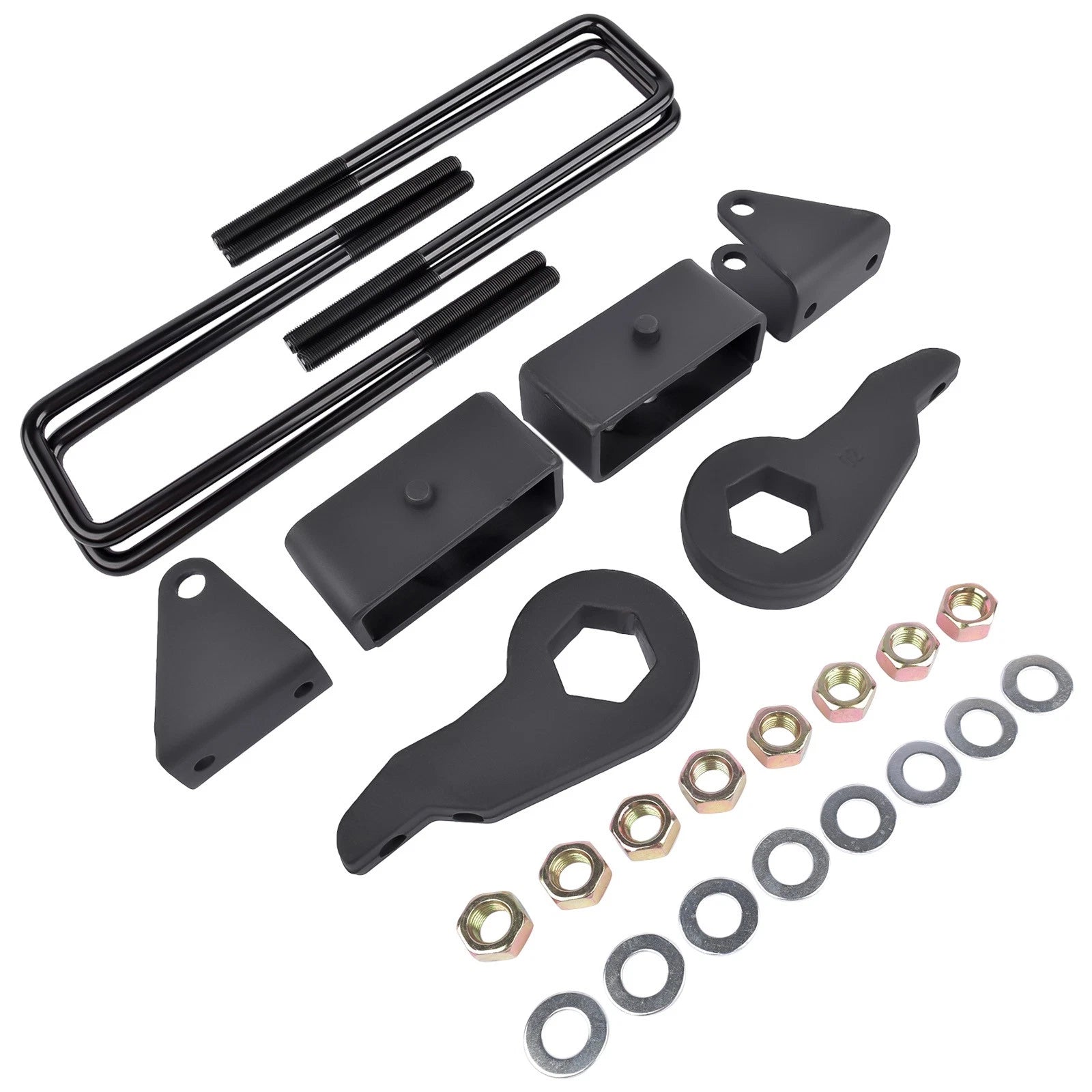 3" Front & 2" Rear Leveling Lift Kit for Silverado Sierra 2500 3500 (2001–2010)