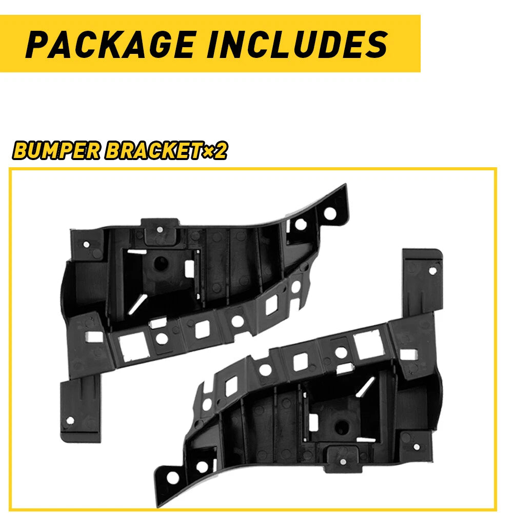 Set of 2 Lower Bumper Brackets for Jeep Cherokee (2014â2018)