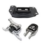 Set of 3 Engine Mounts for Ford Escape (2013–2019) 1.5L 1.6L
