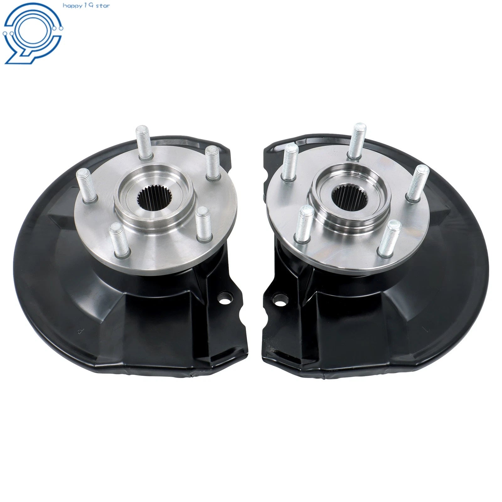 Front Steering Knuckle + Wheel Hub Bearings 698-410 for Jeep Patriot (2007–2017)
