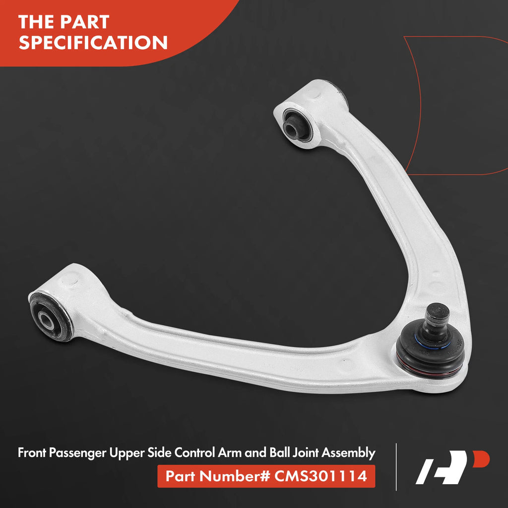 2X Front Upper Control Arm and Ball Joint for Infiniti Q50 Q60 (2014–2021)