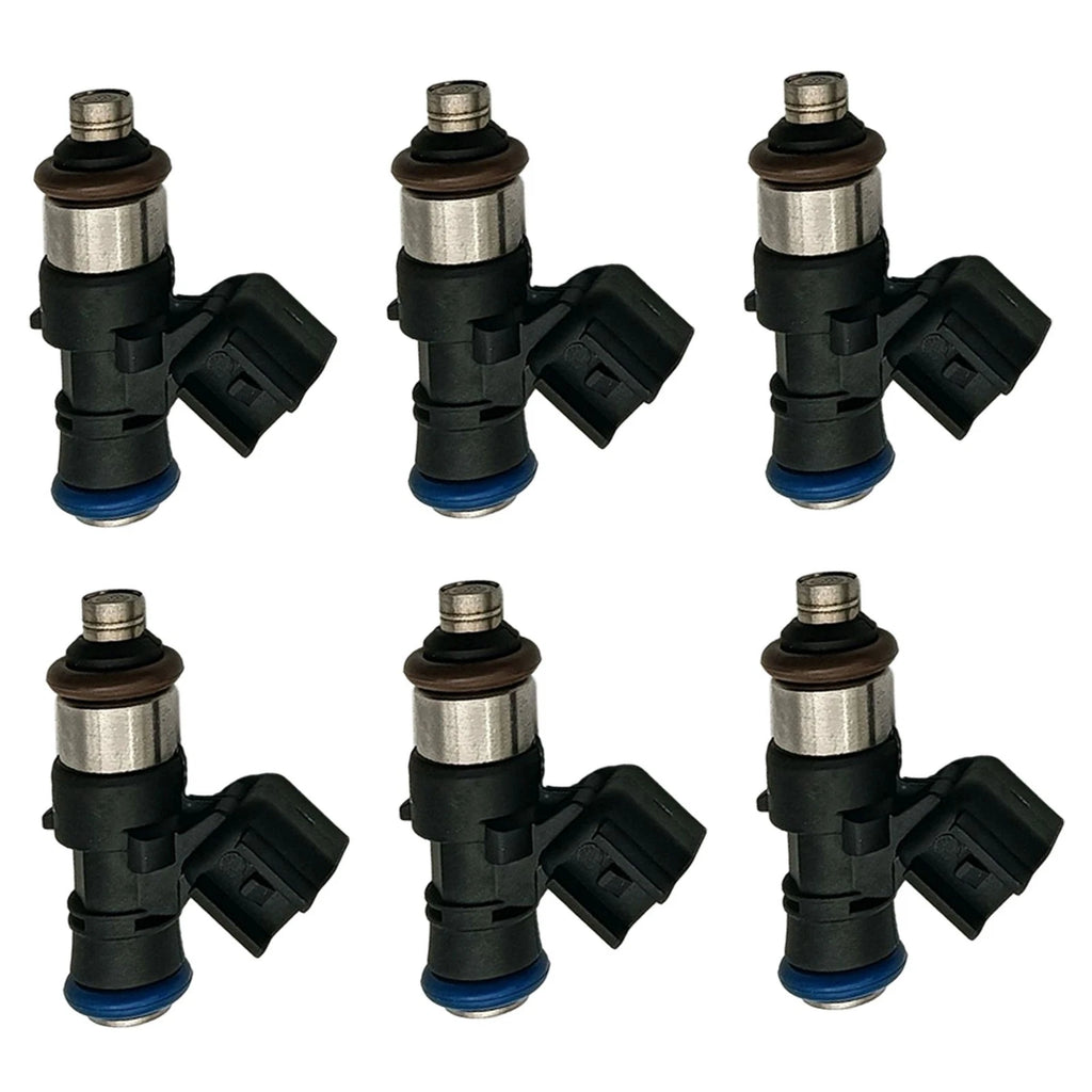 Set of 6 Fuel Injectors for Lincoln MKS, Ford Flex, Mazda 3.5, 3.7L (2007–2012)