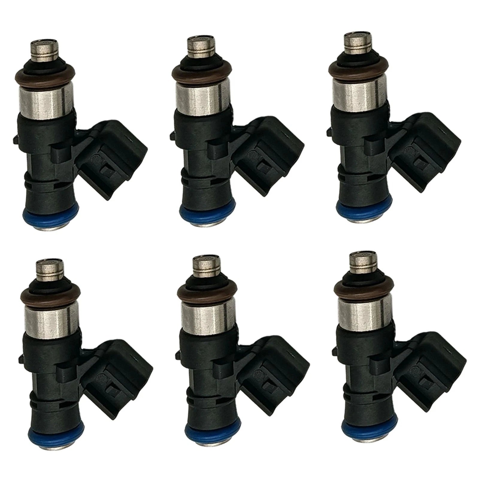 Set of 6 Fuel Injectors for Lincoln MKS, Ford Flex, Mazda 3.5, 3.7L (2007–2012)
