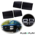 White LED Side Marker Lights for Chevrolet C/K 1500 2500 3500 Suburban Blazer