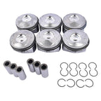 Set of 6 Engine Piston Rings for Land Rover Range Rover LR4 (2010-2012)