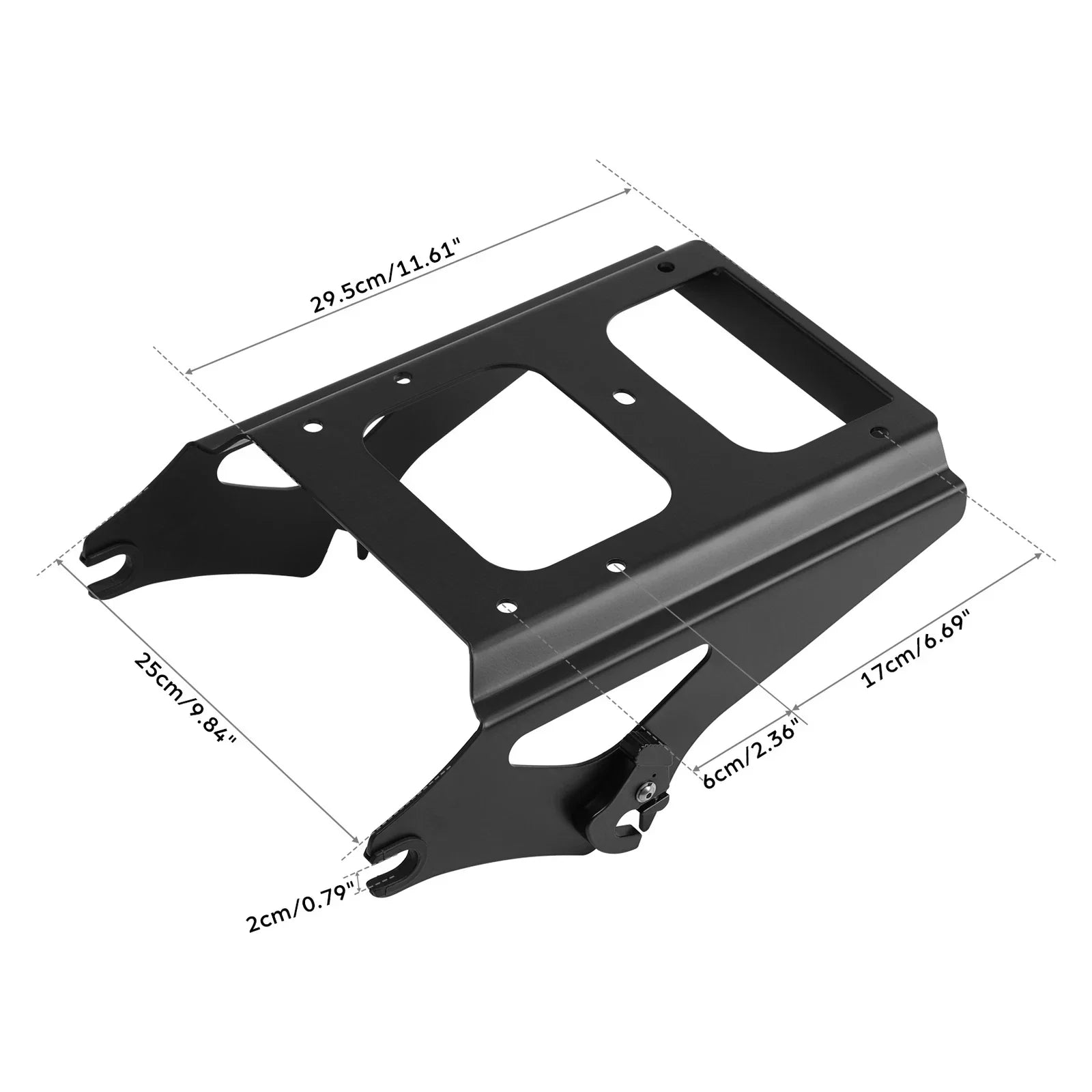 Detachable  Up Mounting Rack for Harley Touring Street Glide Road King (09-13)