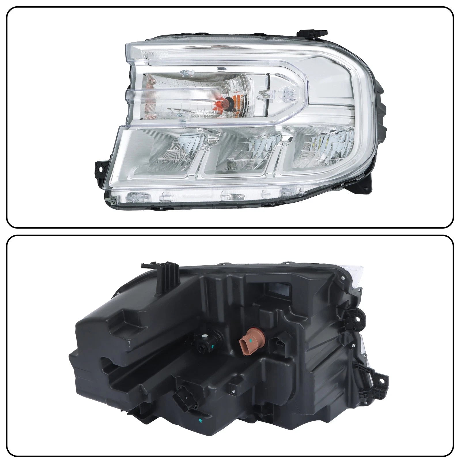 Driver Side Headlight for Ford Maverick XL/XLT (2022–2024) Clear Lens