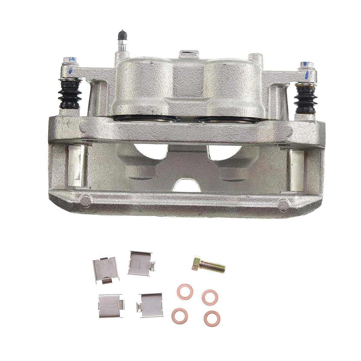 Pair Front Brake Calipers with Brackets for Ford F-150, Expedition (2010-2011)