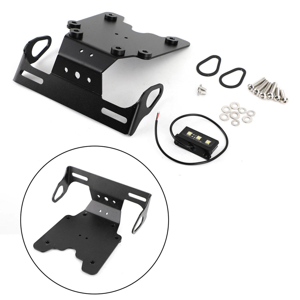 Aluminum License Plate Holder Frame for Yamaha Tenere 700 (2019–2021) T9