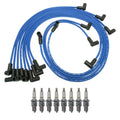 NGK Wire Set & 8 G-Power Platinum Spark Plugs Kit for Corvette 5.7L V8 (1976–1982)