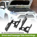 Hood Hinges for Honda Fit 2015-2020 Front Bonnet Bracket 2 x Covers