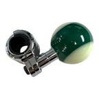Steering Wheel Spinner Knob for 14 Pool Ball Green Stripe (Universal)