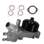 Water Pump w/Thermostat for Chevy Camaro Corvette Pontiac Firebird GTO (2001–2009)