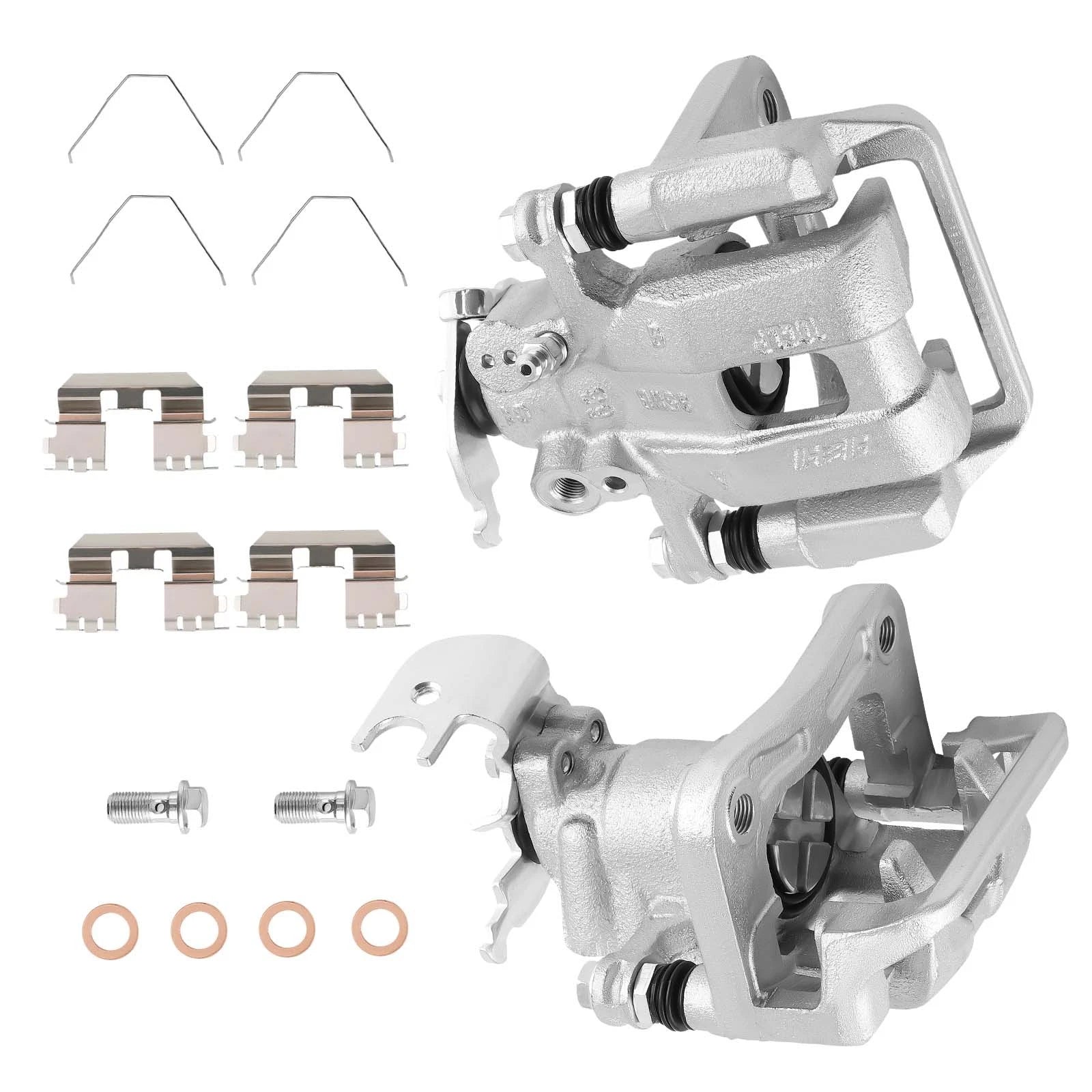 Disc Brake Caliper Set Rear for Honda Accord (2008–2012) Acura TSX (2009–2014) with Bracket