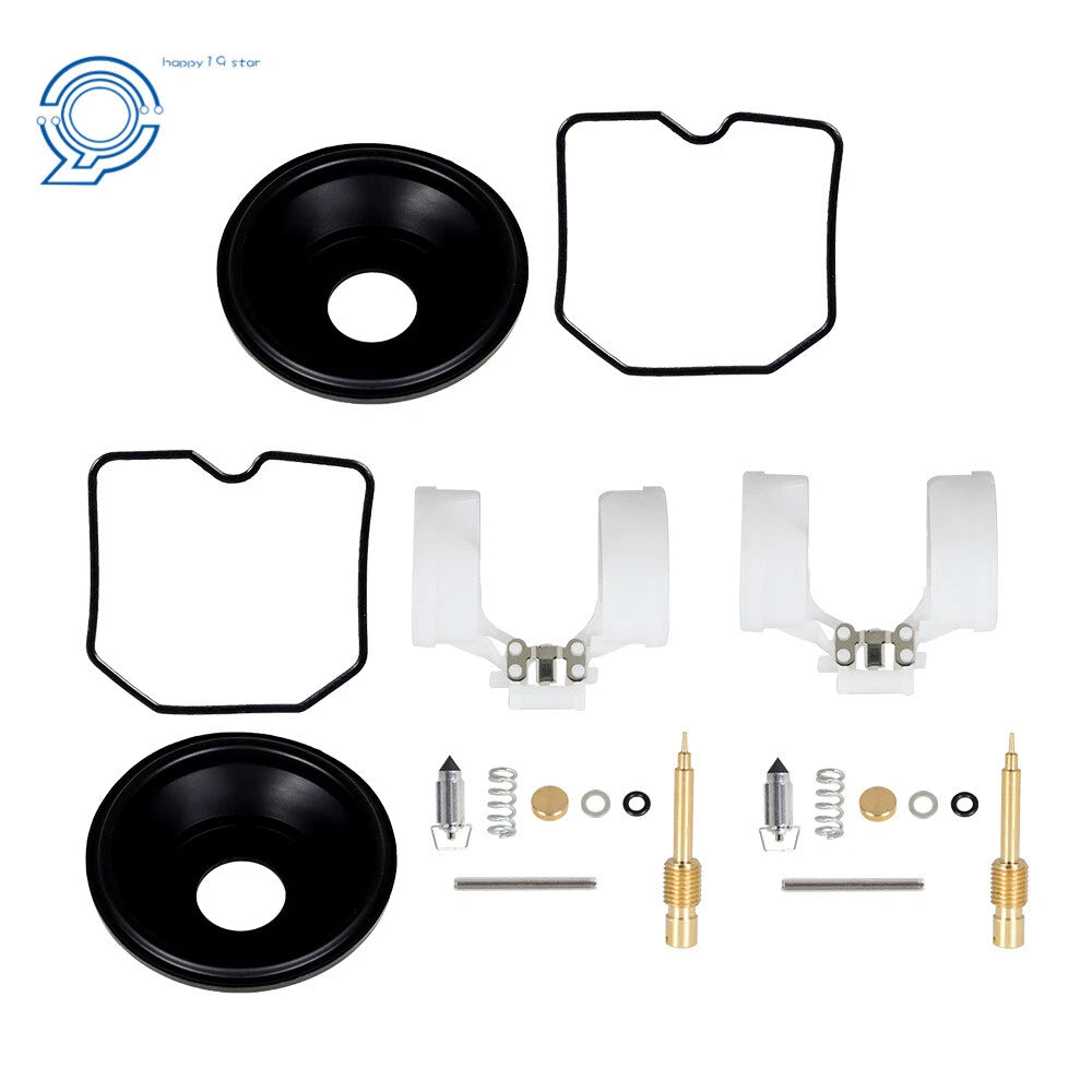 2X Carburetor Repair Kit for Kawasaki EX250 Ninja 250R (2001–2012)