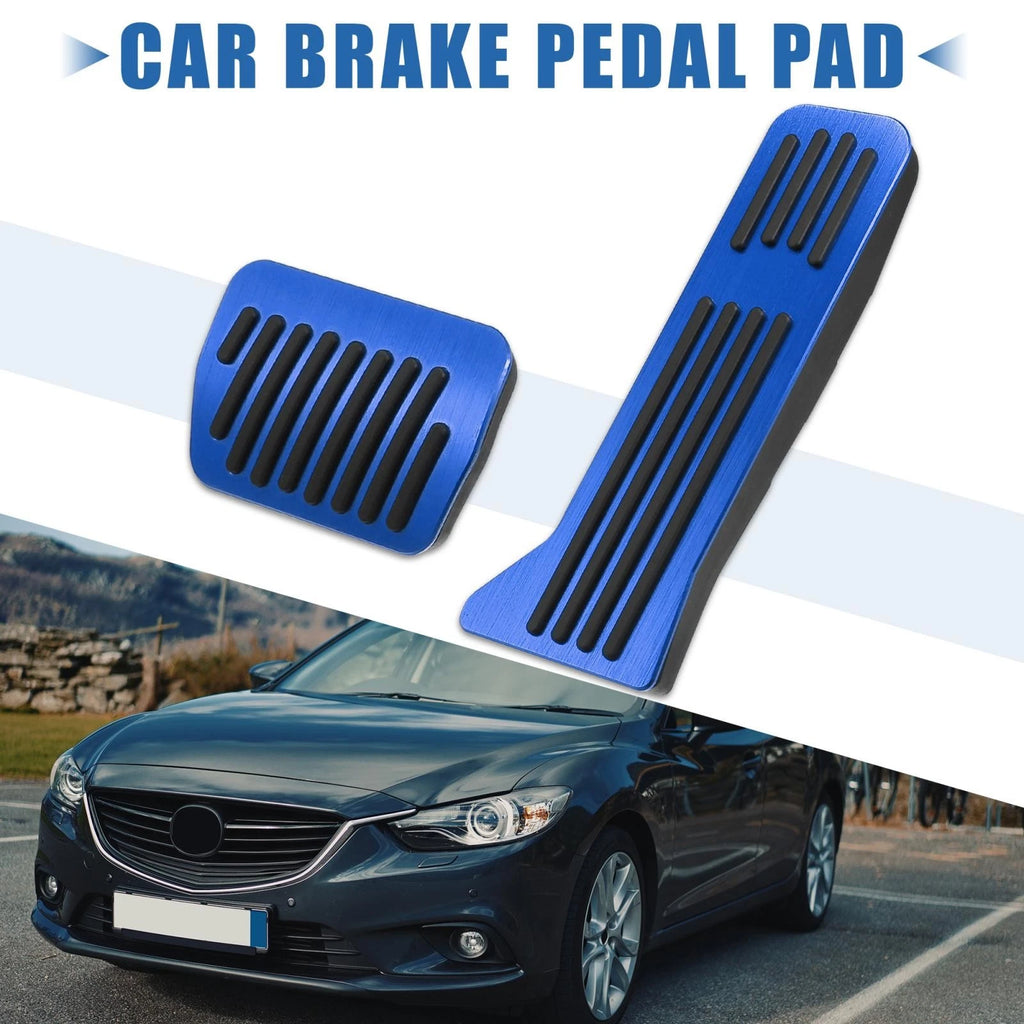 Foot Pedal Pads Cover Kit for Mazda 2 3 6 CX-3 CX-5 (2011–2021)