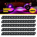 100X Purple LED Rock Light for Trailer Underglow Underbody (EXV)