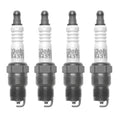 Set of 4 Spark Plugs for Chevy Monza Vega Pontiac Acadian Astre (1971–1980)