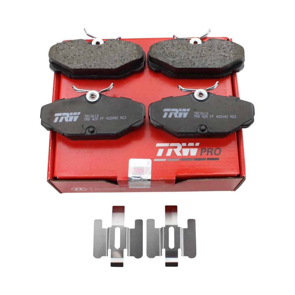 TRW Pro Rear Ceramic Brake Pad for Ford Taurus, Lincoln Continental, Mercury Sable (1996–2007)