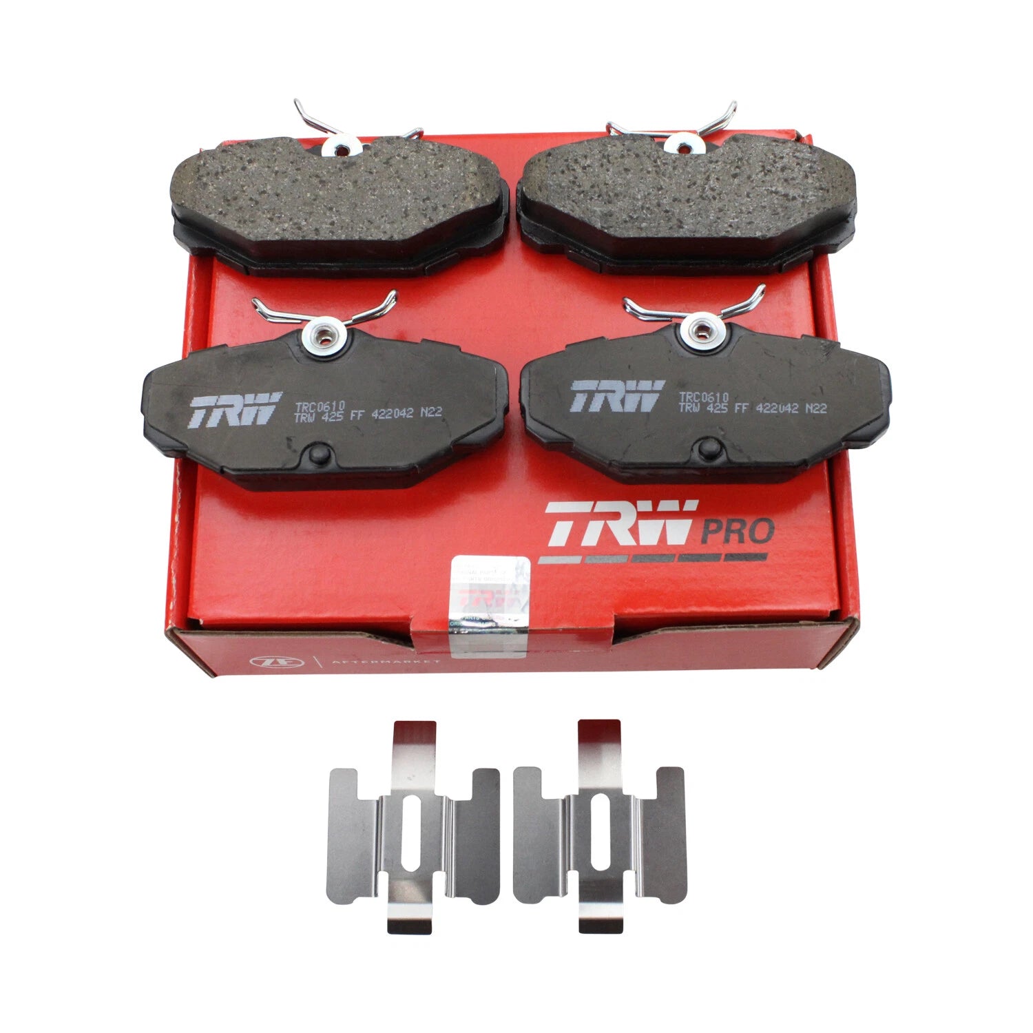 TRW Pro Rear Ceramic Brake Pad for Ford Taurus, Lincoln Continental, Mercury Sable (1996–2007)