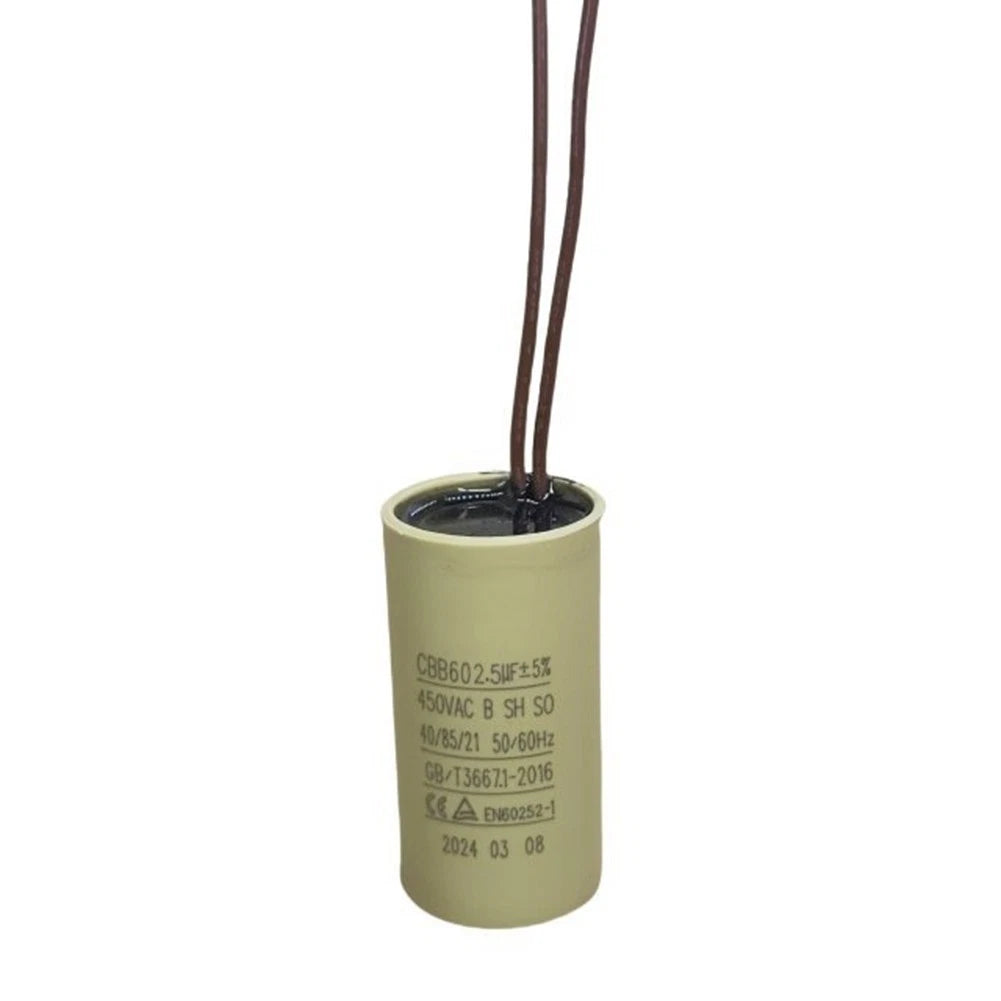 Set of 2 CBB60 2.5uF Capacitors for Motor-Driven Devices
