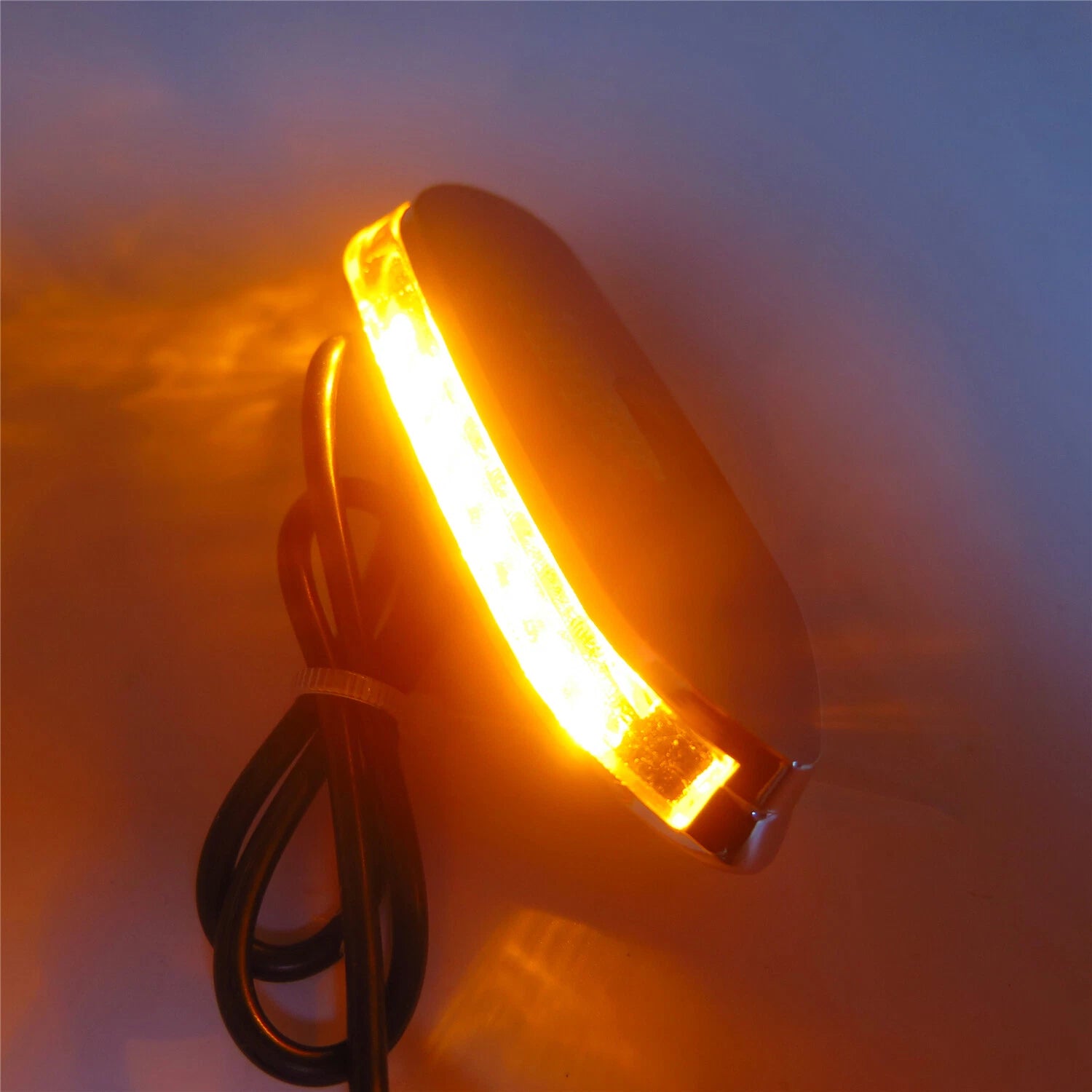 LED Signal Mirror Block Off Base Plate Chrome for Suzuki GSXR1000 GS (2005–2008, 2006–2012)
