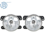 Pair of Fog Light Lamp Assembly w/Cover Bulb+Switch Kits for Dodge Charger (2011–2014)