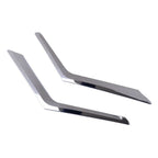 2 x Front Upper Grille for Nissan Rogue X-Trail T32 (2014-2016) Silver