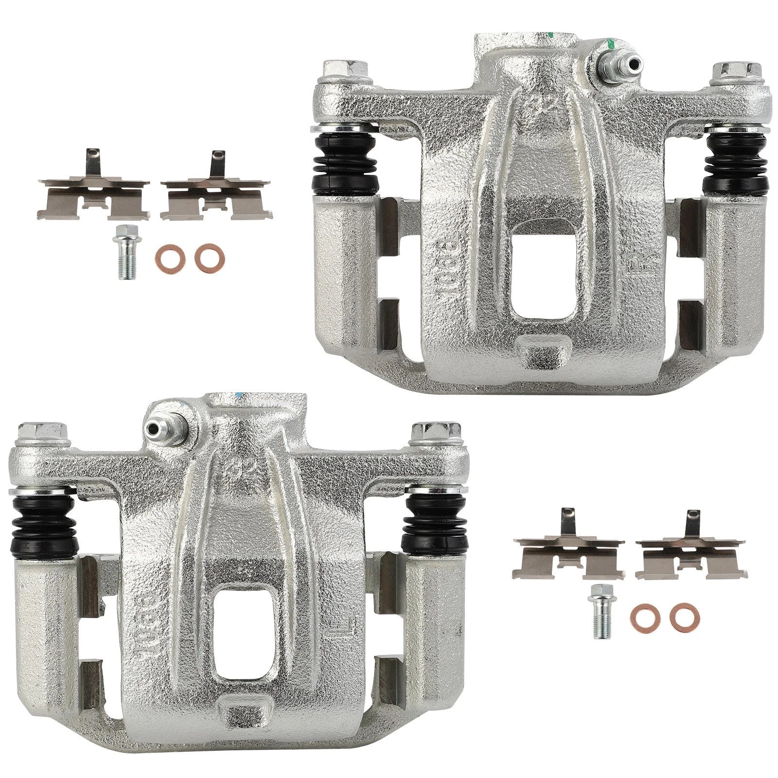 Set of 2 Rear Brake Calipers for Chevrolet Spark EV (2014–2016)
