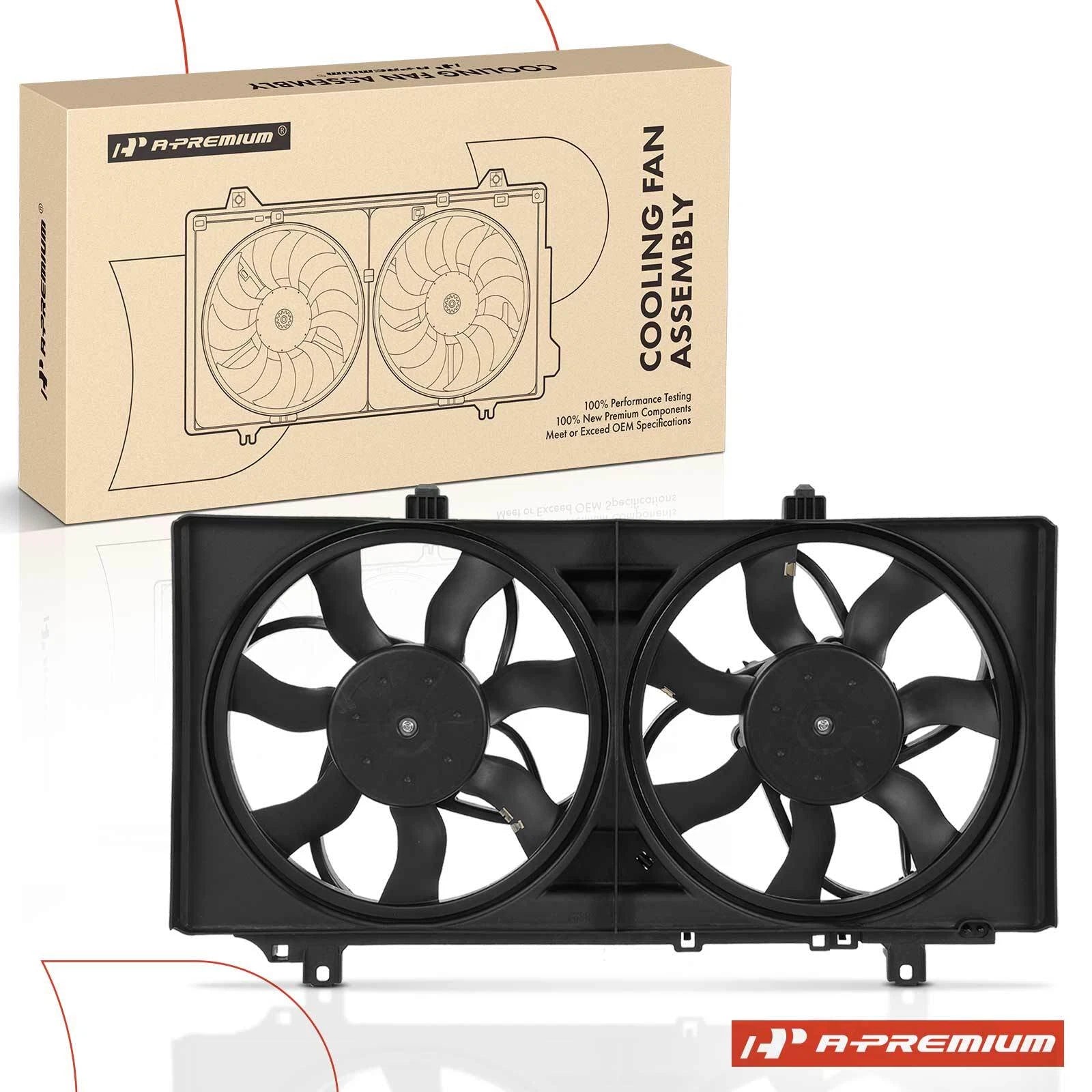 Dual Cooling Fan Assembly for Chevy Camaro (2010–2011)