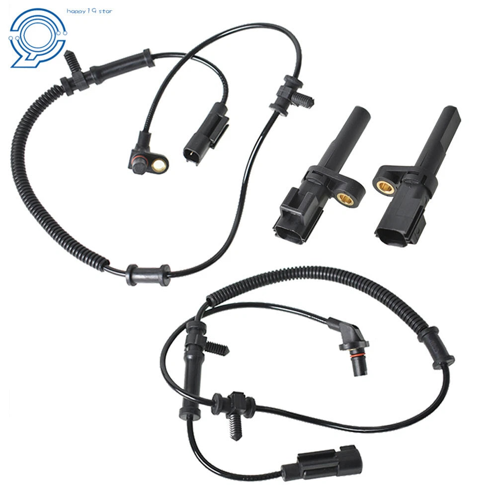 Set of 4 ABS Wheel Speed Sensors for Dodge RAM 1500 (2009–2012)