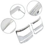 Chrome Headlight Trim Bezel Covers for Chevy Silverado 1500 (2016-2019)