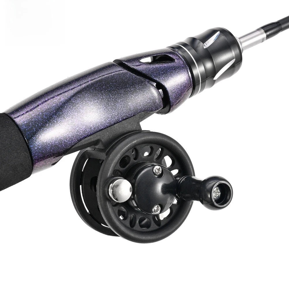 Nylon Ice Fishing Reel for Ambidextrous Use (1BB)