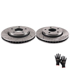 Front Brake Rotors Kit for Jeep Wrangler (2007–2018) S53040