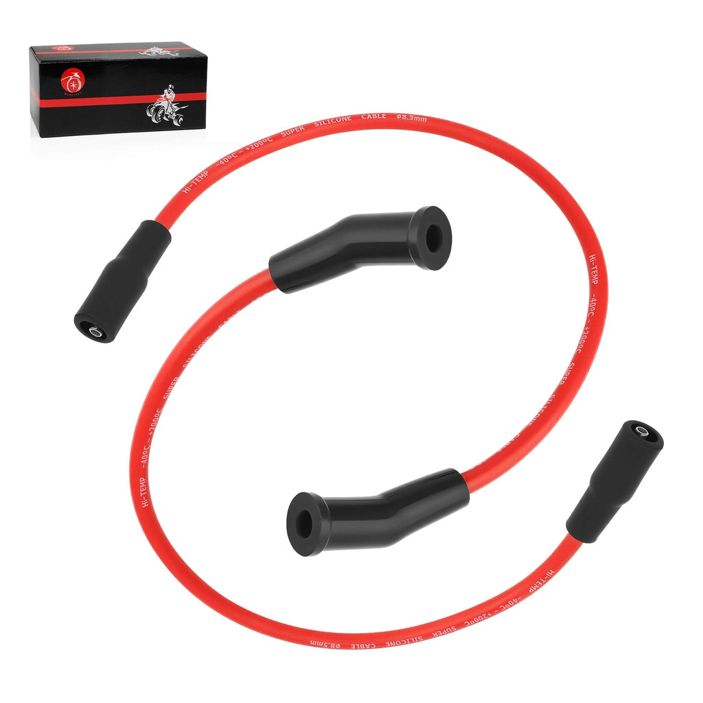 2X Spark Plug Wire Cap for Harley FLHT FLHTI FLHTPI Electra Glide (1999–2008)