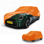 Car Cover Waterproof for BMW Mini Cooper 2DR (2002–2021) Orange Cotton