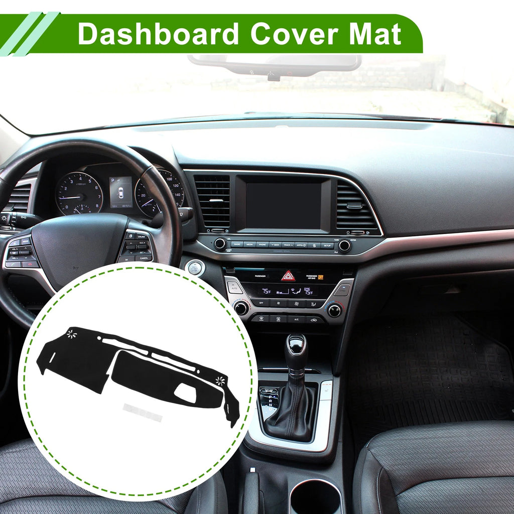 Dashboard Cover for Suzuki WagonR MH35S/MH55S (2013–2021) Black Anti-Slip
