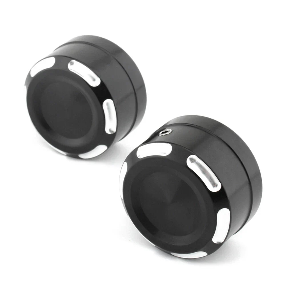 Rear Axle Bolt Nut Cap Covers  for Harley Softail (2018-2023)