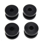 Black Motorcycle Trunk Base Plate Tail Box Pad Bracket Spacer