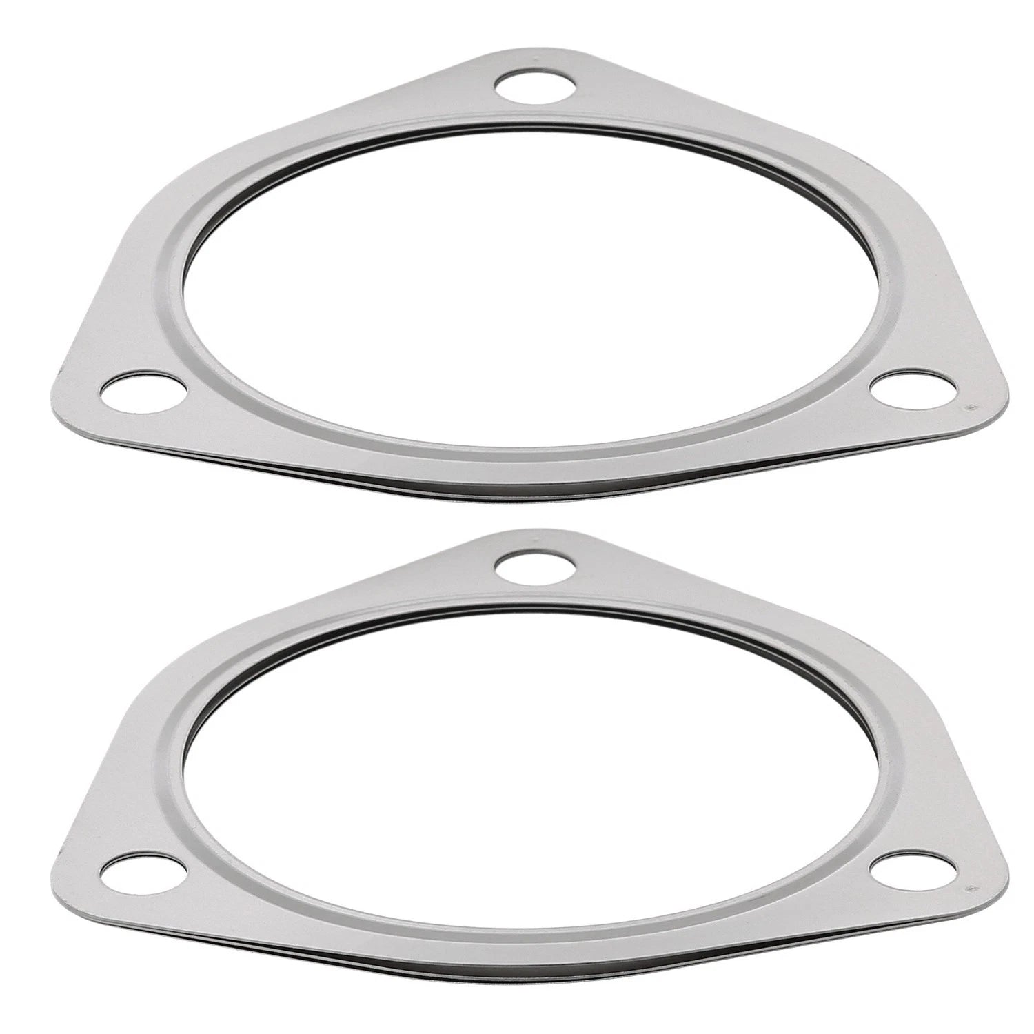 2pc Exhaust Pipe Flange Gasket Set for Audi A4 A4 Quattro A6 Q7 Touareg (2000–2020)