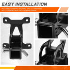 Steel 2" Tow Receiver Trailer Hitch for Polaris RZR Pro XP XP4 (2020–2025)