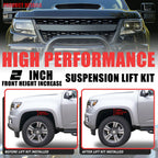 2" Lift Kit Spacers for Chevy Colorado Canyon (2015–2022)