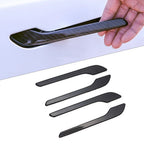 Carbon Fiber Handle Cover Trim Kit for Tesla Model 3 (2017–2023)