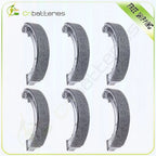 Rear Brake Shoes Replacement Kit for Honda ATC250SX (1985–1987)