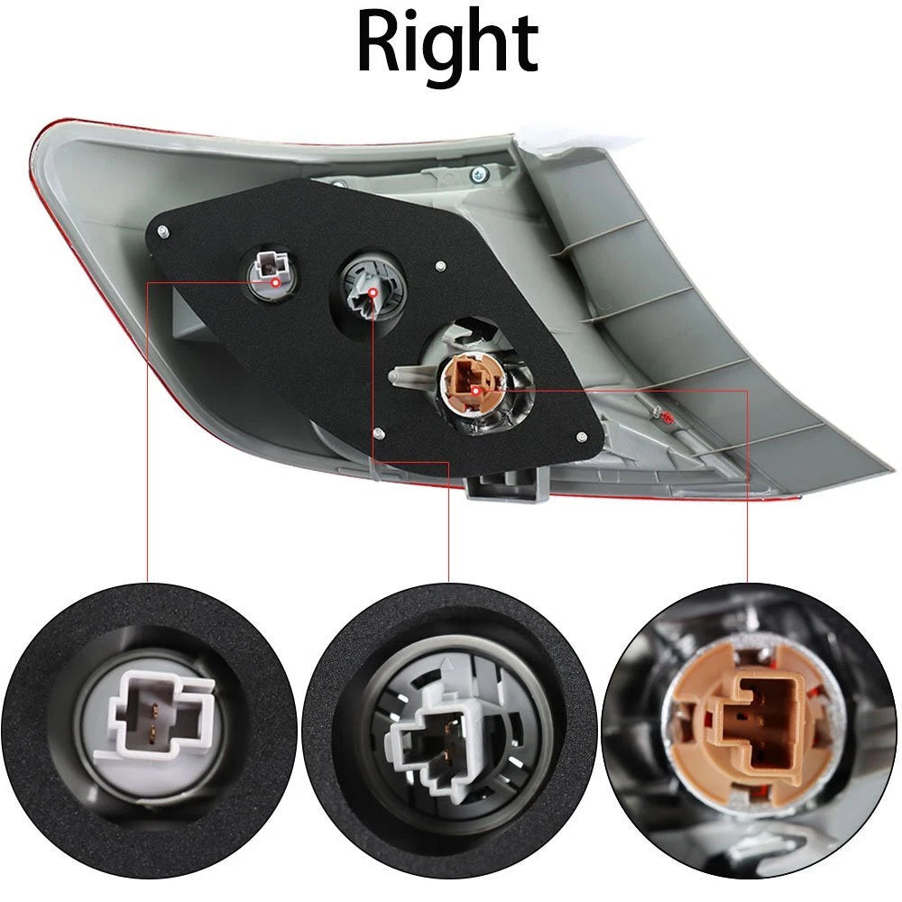 Set of 2 Tail Light Assembly for Toyota Camry (2012–2014)