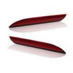 LED Rear Bumper Reflector Brake Tail Signal Light Kit for Ford Mustang (2015–2017)